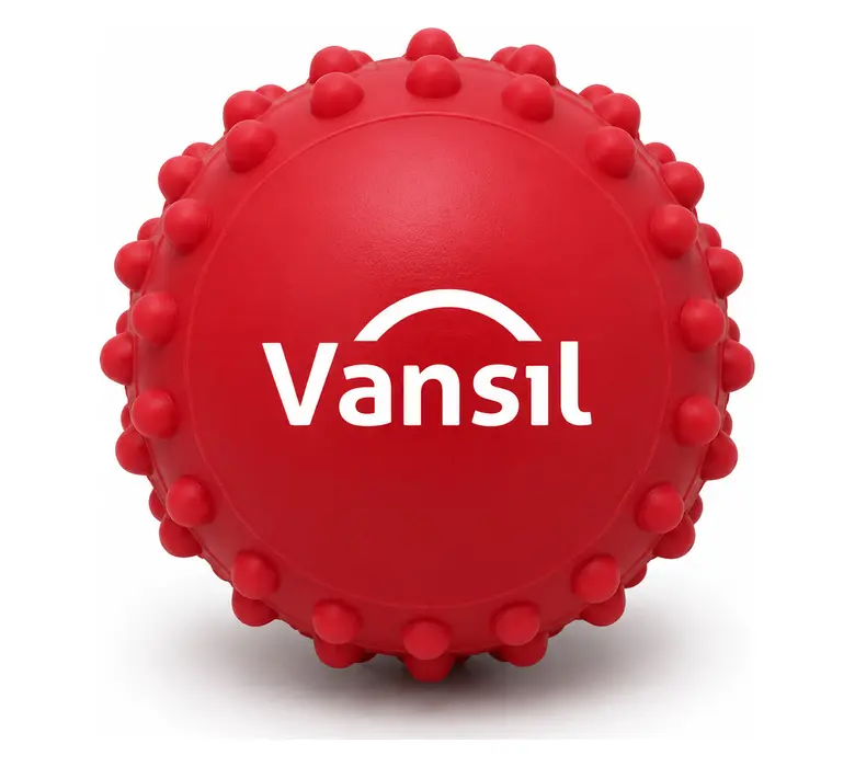 Bolinha cravo personalizada produzido pela KB para Vansil